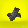 High-end genuine leather gloves for women in winter, extra-large fox fur mouth with added fleece and thickened warmth, touch screen fur mouth gloves Item Picture